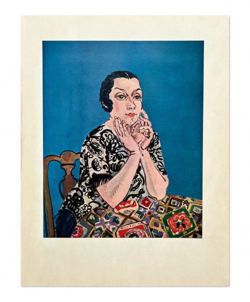Portait of mme Dufy, Raoul Dufy