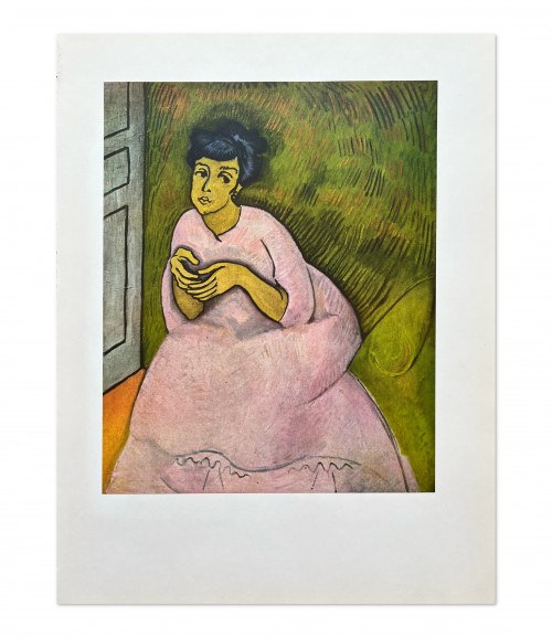 Woman in rose, Raoul Dufy