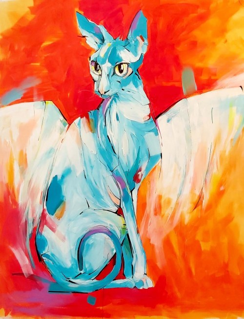 Bastet, 2020, Sylwia Wenska