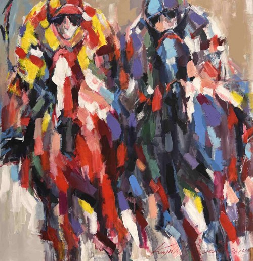 Gonitwa VII, 2024, Krzysztof Jarocki