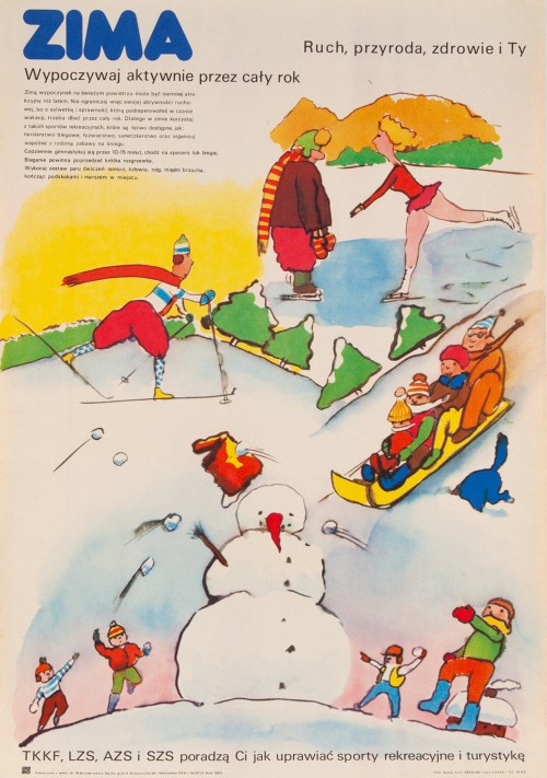 Zima. Wypoczywaj aktywnie przez cały rok, 1983, Andrzej Krzysztoforski
