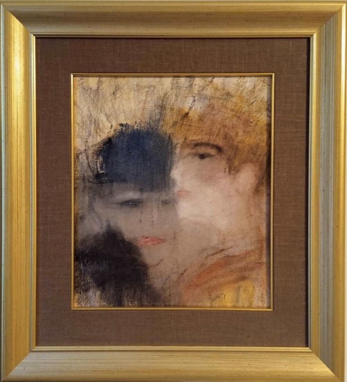 Para w objęciach, 1990, Andrzej Wiśniewski