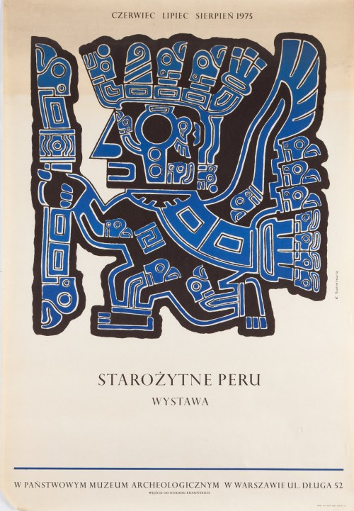 Starożytne Peru, 1975, Krzysztof Burnatowicz