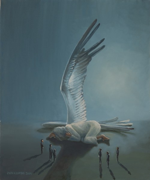 Śpiący Anioł, 2004, Grzegorz Ziółkowski