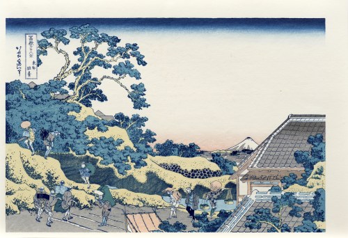 wyd. Yuyudo, Widok z Surugadai w Edo, okres Showa (między 1960 a 1972 r.), Katsushika Hokusai