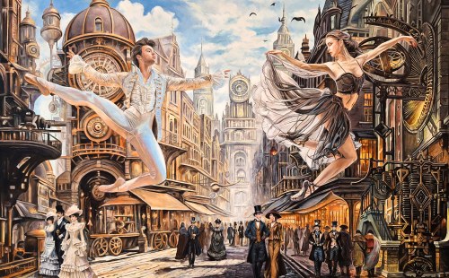 Balet w Obsydianopolis, 2025, Pola Sam