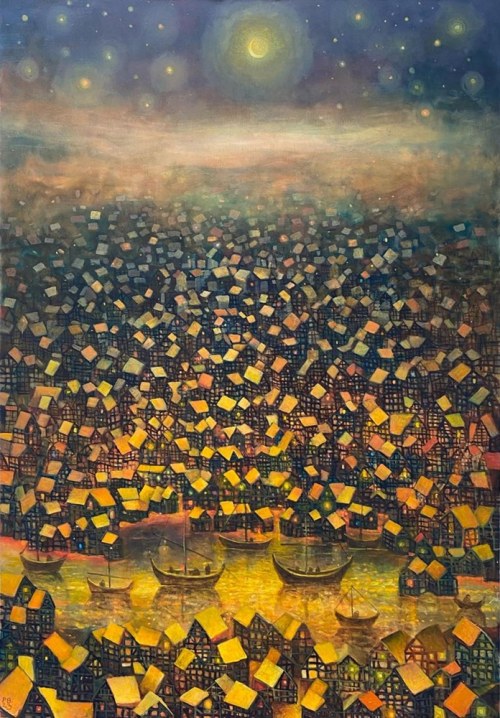 Pejzaż XV, 2024, Piotr Banaszkiewicz