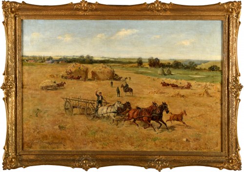 Scena rodzajowa, Karol Wierusz-Kowalski
