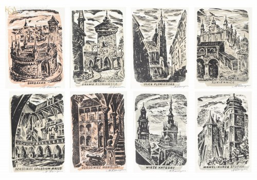 "Kraków - teka ośmiu drzeworytów", Stanisław Raczyński