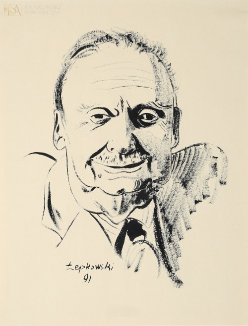 "Portret Stefana Kisielewskiego", Andrzej Łepkowski