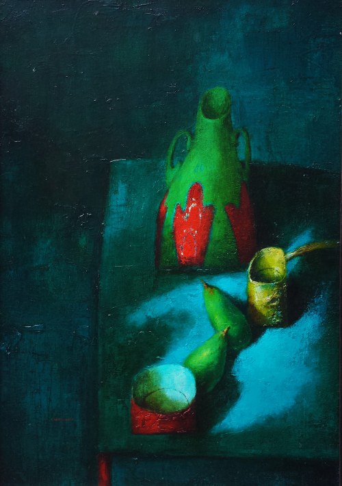 W wieczornym wnętrzu, 2008, Gennadiy Tishchenko