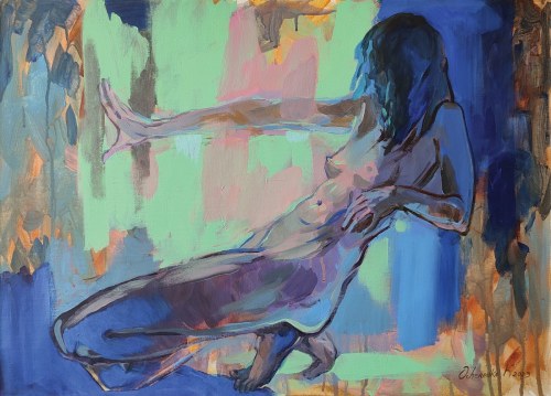 The Sea's temptation, 2023, Kateryna Ocheredko