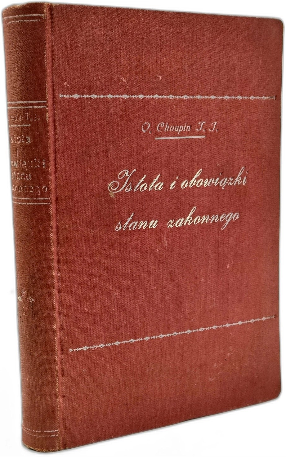 Choupin L. - Istota i obowiązki stanu zakonnego - przepisy obecnie ...