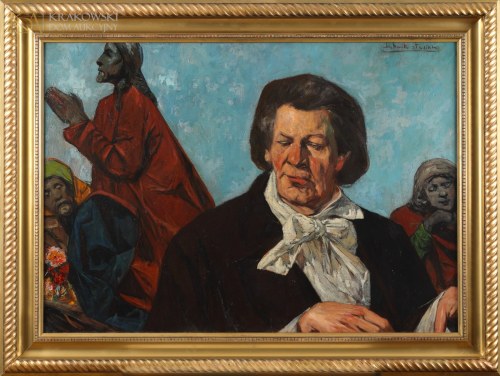 "Autoportret jako Ludwig van Beethoven", Ludwik Stasiak
