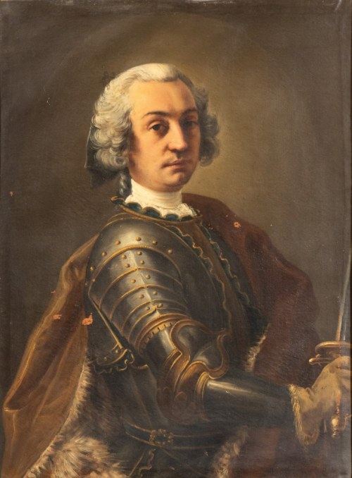 Portret uzbrojonego dżentelmena, Luigi Crespi
