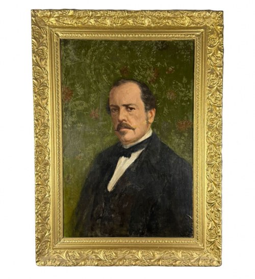 Portret mężczyzny - Pistilli Ulrico (Neapol 1854-1950), Pistilli Ulrico