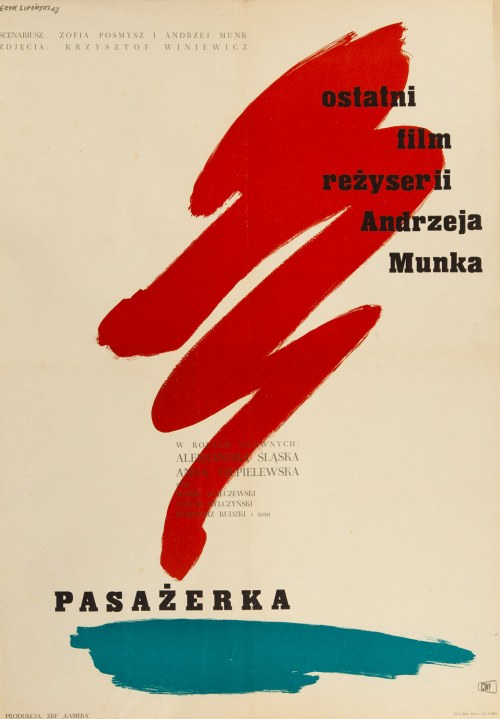 Pasażerka, 1963, Eryk Lipiński