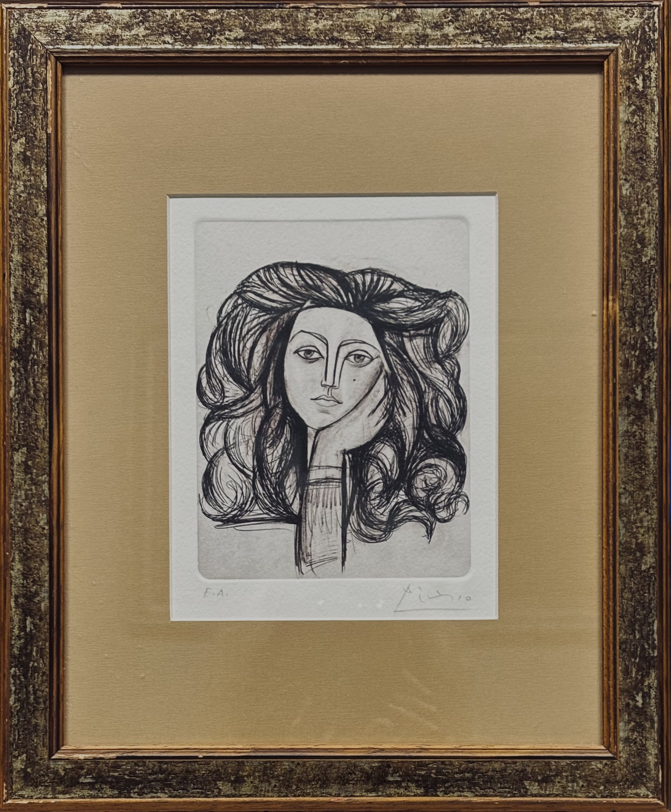 Pablo Picasso (1881-1973), Portrait of Francoise Gilot, 1946