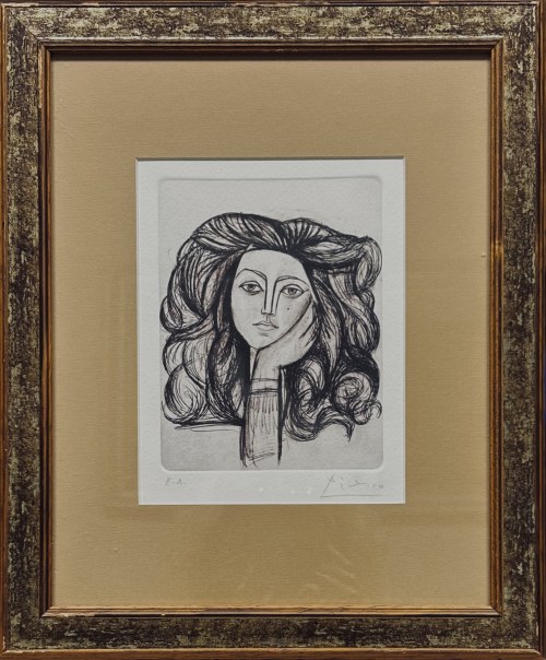 Portrait of Francoise Gilot, 1946, Pablo Picasso