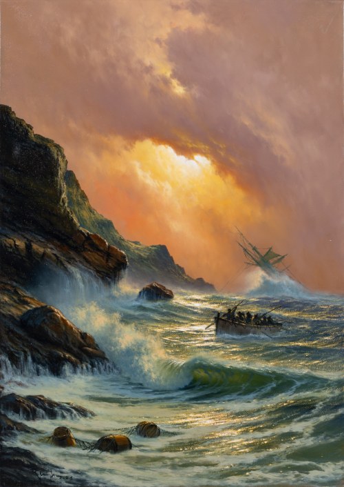 Stormy evening, 2025, Marek Rużyk
