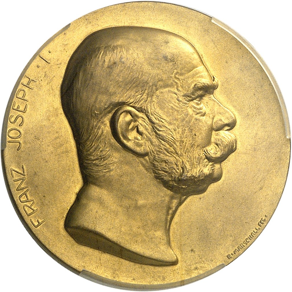 AUTRICHE - AUSTRIA François-Joseph Ier (1848-1916). Médaille, prix du ...