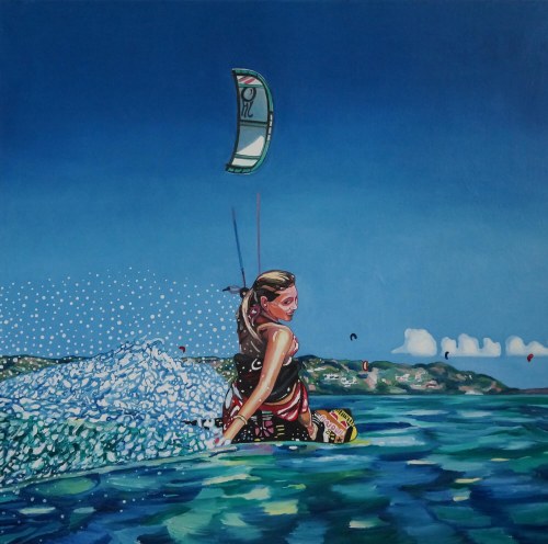 Kitesurferka, Michał Głowacki