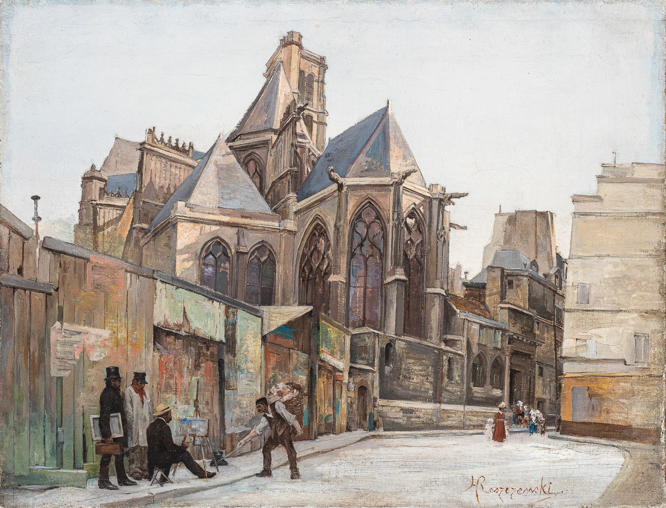 Henryk (Henri Dominique) Roszczewski (XIX/XX w.), Paryż, Kościół St