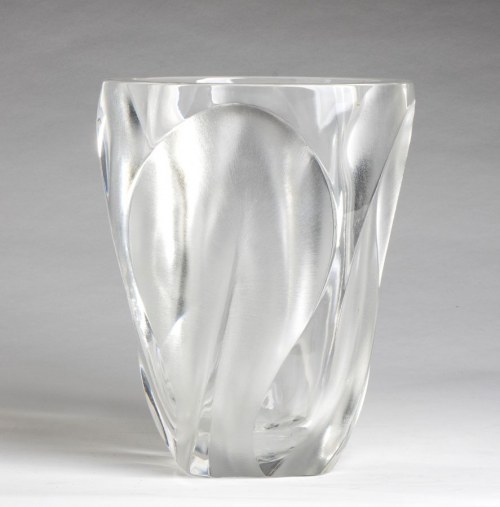 René Lalique Ay, 1860 - Parigi, 1945 Wazon Ingrid Francja, lata 60. XX wieku, William Ker Reid