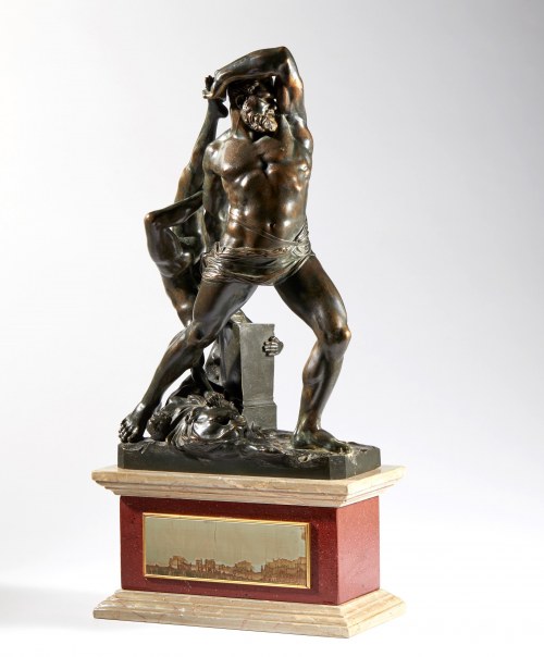 Herkules i Lichas, Antonio Canova, według