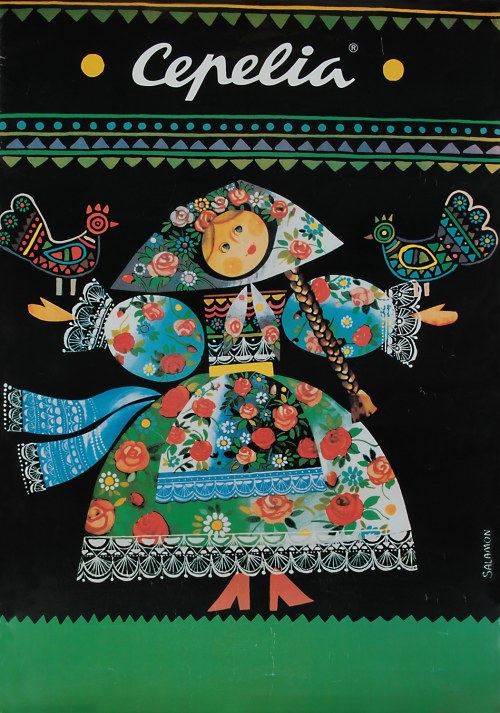 Plakat reklamowy "Cepelia", 1978, Ewa Salamon