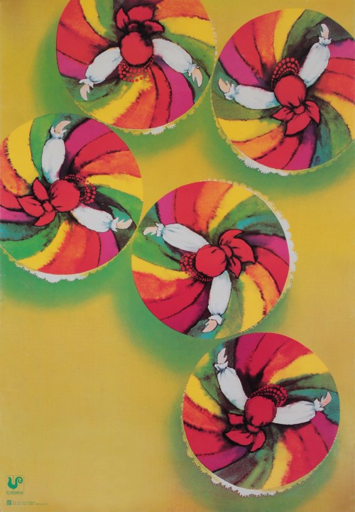 Plakat reklamowy Cepelii, 1986, Joanna Sedlaczek