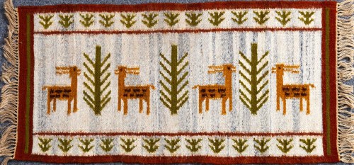Kilim "Smreki", Spółdzielnia Pracy RLiA im. Stanisława Wyspiańskiego w Krakowie, H. Dębosz