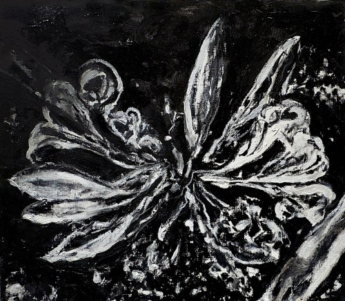 "Noc, prawie poranek" z cyklu "Les Fleurs du mal", Michał Slezkin