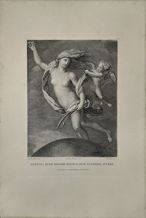 Fortuna i Amor (tyt. oryg.: „ Fortuna Quod Donare Dicitur...”), ok. 1800, Guido Reni