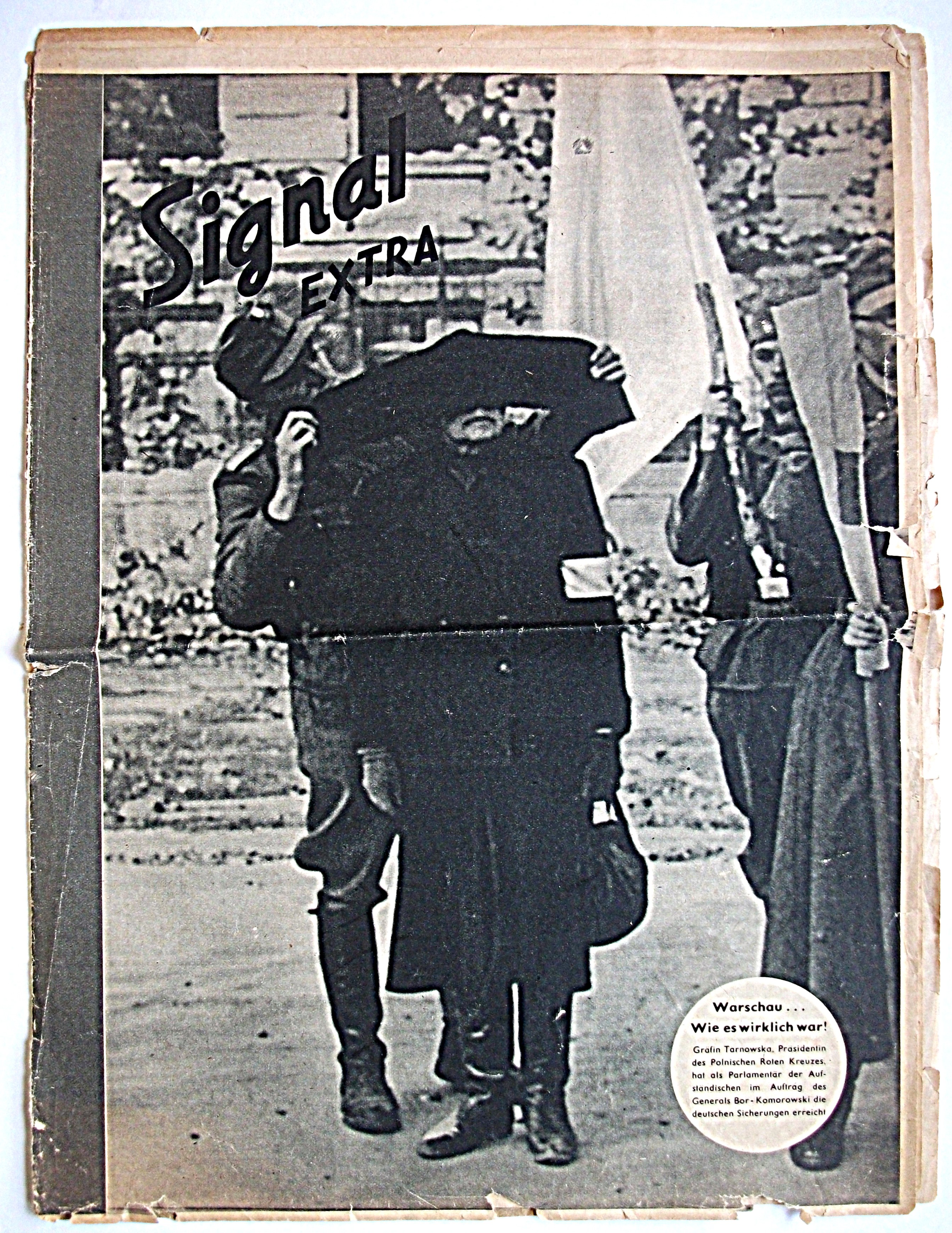 SIGNAL EXTRA. A special issue of the Nazi magazine issued after the ...