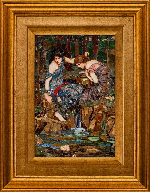 Interpretacja obrazu Waterhouse'a, 2016, Justyna Klimczewska