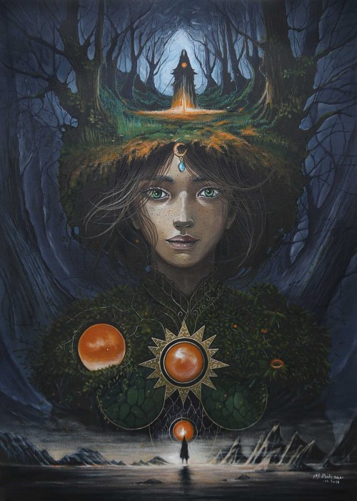 Spiritis of the Forest, 2024, Małgorzata Rukszan