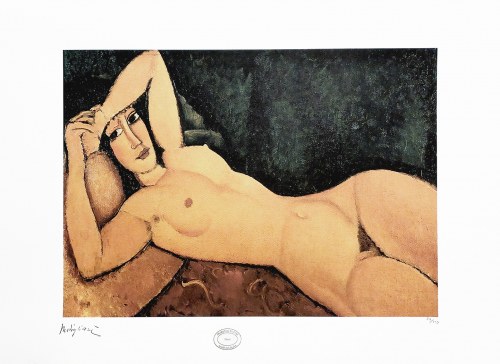 Reclining Nude (edycja 27/250), Amedeo Modigliani