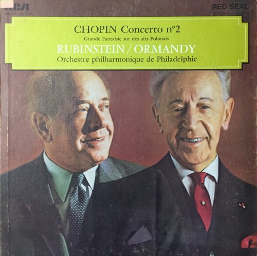 II Koncert fortepianowy, Fantazja na tematy polskie, Artur Rubinstein, Eugène Ormandy, Fryderyk Chopin