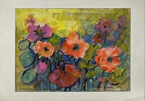 Kwiaty, 1996, Barbara Kowalska