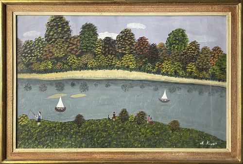 Nad rzeką, Maria Korsak