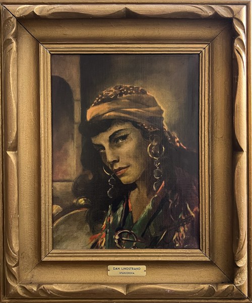 Spanjorska (Portret Cyganki), Dan Lindstrand