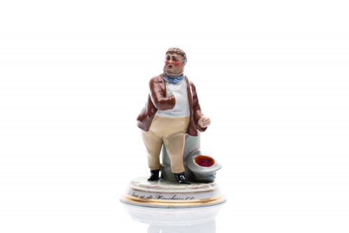 DIE HAUSHERRN, WENZEL SCHOLZ AS GABRIEL | PRAGUE (PRAGUE PORCELAIN FACTORY), DESIGNED BY ARNOŠT POPP (CZECHY 1835), Ich Hasse Sie