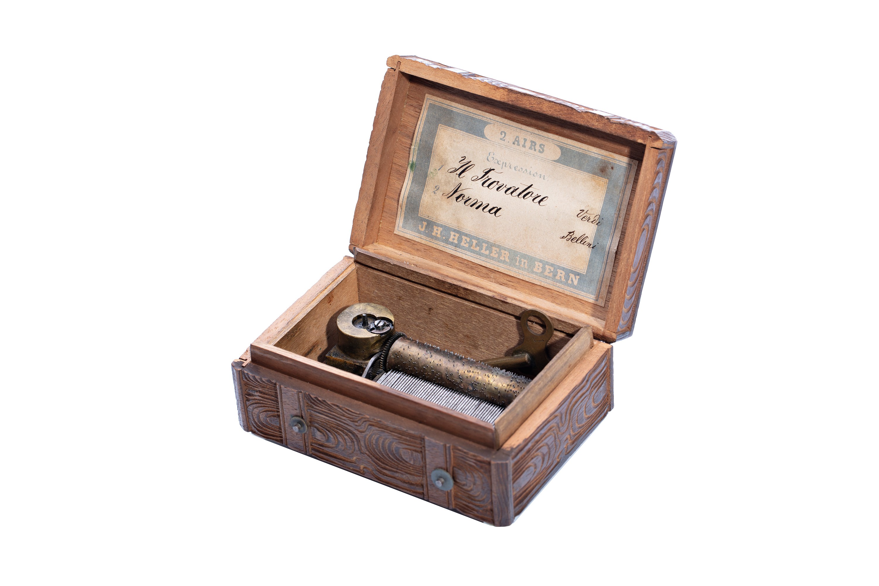 MUSIC BOX | J.H. HELLER IN BERN (SWITZERLAND / SWISS 19TH CENTURY