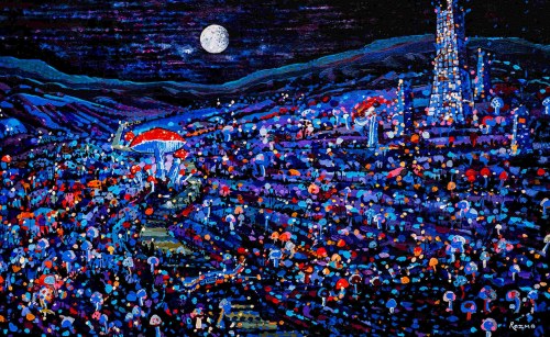 Miasto z moich snów (My dream city), 2025, David Razma