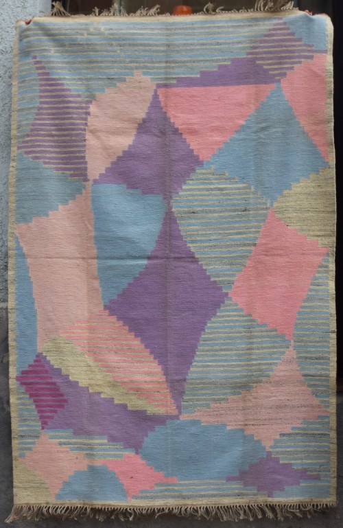 Kilim "Patchwork", lata 70-te., Maria Janowska