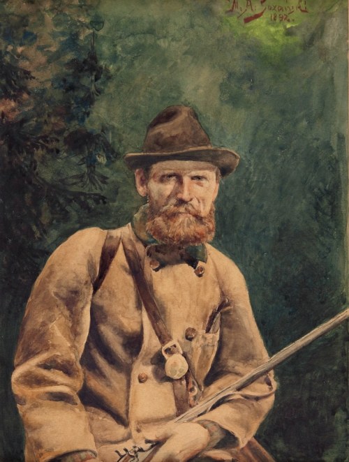 Myśliwy z flintą, Michał Sozański