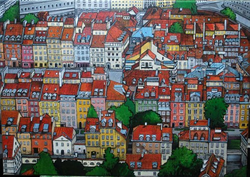 1984, Stare miasto, 2017, Piotr Wojtkiewicz