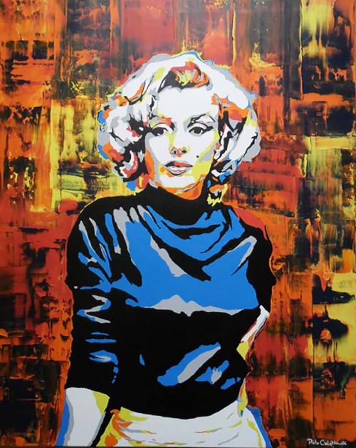 1986, Płomienna Marilyn Monroe, 2019, Piotr Cielątkowski