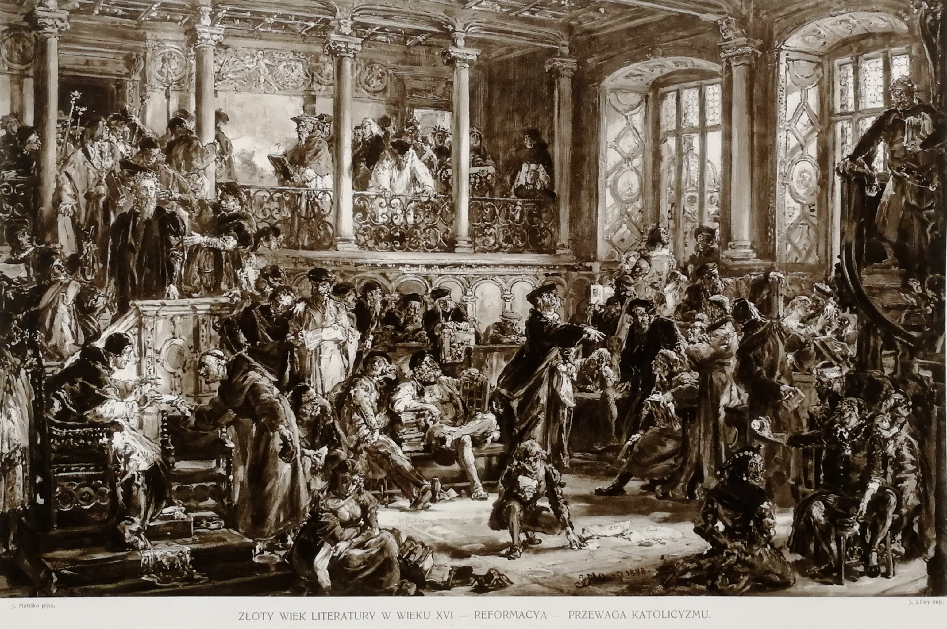 Dlaczego Wiek 16 Nazywamy Złotym Wiekiem Jan Matejko (1838 - 1893), Złoty wiek literatury w wieku XVI
